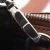 Fendi Zucca Denim Double Baguette Crossbody Secondhand