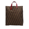 Fendi Zucca Canvas Shopping Tote Secondhand