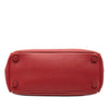 Prada Small City Calf Hand Stitched Galleria Double Zip Satchel Secondhand