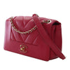 Chanel Mini Quilted Chevron Sheepskin Mademoiselle Vintage Flap Secondhand