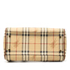Burberry Haymarket Check Coated Canvas Boston Bag Secondhand