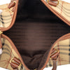 Burberry Haymarket Check Coated Canvas Boston Bag Secondhand