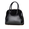Ferragamo Leather Gancini Dome Satchel Secondhand