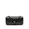 Chanel Classic Patent East West Single Flap Secondhand
