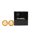 Chanel Gold Plated Faux Pearl Clip On Earrings Secondhand