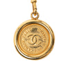 Chanel CC Gold Plated 31 Rue Cambon Medallion Chain Belt Secondhand