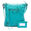 Balenciaga Lambskin Motocross Classic Flat Crossbody Secondhand
