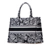 Dior Medium Canvas Embroidered Plan De Paris Book Tote Secondhand