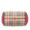 Secondhand Burberry Small Leather Trimmed Haymarket Check Coated Canvas Canterbury Tote