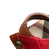 Burberry Supernova Check Trimmed Canvas Crossbody Secondhand