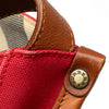 Burberry Supernova Check Trimmed Canvas Crossbody Secondhand