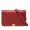 Chanel Quilted Caviar Boy Wallet on Chain Secondhand