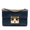 Gucci Small Guccissima Padlock Crossbody Secondhand