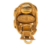 Chanel CC Oval Clip On Earrings Secondhand