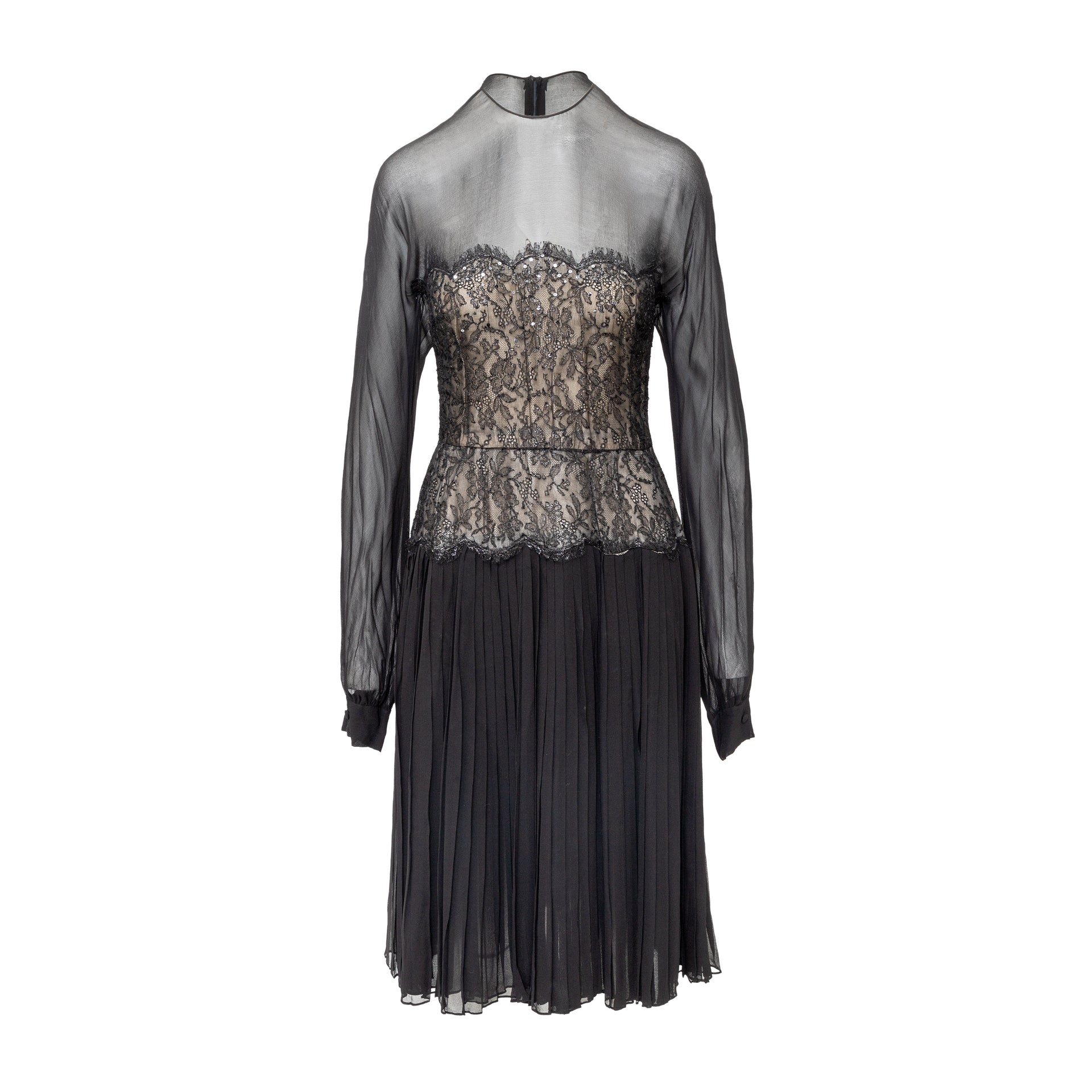 champagne lace cocktail dress Champagne lace v neck tulle long prom dress, tulle evening dress – dresstby main image 0