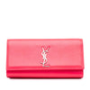 Saint Laurent Leather Cassandre Clutch Secondhand