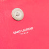Saint Laurent Leather Cassandre Clutch Secondhand