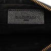 Balenciaga Goatskin Motocross Classic Metallic Edge Clutch Secondhand