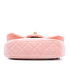 Chanel Mini Quilted Velvet Double Frame Flap Secondhand