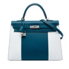 Hermès Bicolor Epsom Kelly Flag Sellier 35 Secondhand