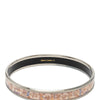 Hermès Narrow Enamel Forest Animals Bangle Bracelet 65 Secondhand