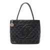 Chanel Caviar Medallion Tote Secondhand