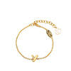 Louis Vuitton Gold Plated LV and Me Letter Y Charm Bracelet Secondhand