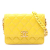 Chanel Mini Lambskin Candy CC Wallet On Chain Secondhand