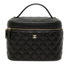 Secondhand Chanel Medium CC Quilted Caviar Vanity Case