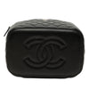Secondhand Chanel Medium CC Quilted Caviar Vanity Case