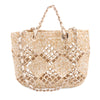 Chanel Small Raffia Shopping Bag Secondhand
