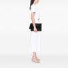 Chanel Medium Quilted Lambskin Double Stitch Tassel O Case Clutch Secondhand