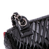 Chanel Quilted Patent Geometric Kaleidoscope Shoulder Bag Secondhand