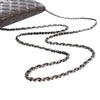 Chanel CC Quilted Shiny Crumpled Calfskin Wallet on Chain Secondhand