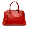 Prada Medium Saffiano Vernice Promenade Satchel Secondhand