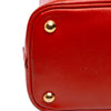 Prada Medium Saffiano Vernice Promenade Satchel Secondhand