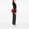 Prada Medium Saffiano Vernice Promenade Satchel Secondhand