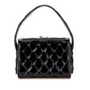 Secondhand Chanel Quilted Patent Leather Box Handbag