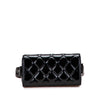 Secondhand Chanel Quilted Patent Leather Box Handbag