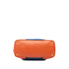 Prada Saffiano Trimmed Denim Handbag Secondhand