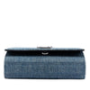 Secondhand Saint Laurent Small Denim Monogram Kate Crossbody