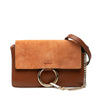 Chloé Small Suede and Calfskin Faye Crossbody Secondhand