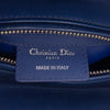 Dior Medium Ultra Matte Calfskin Embossed Cannage Lady Dior Secondhand