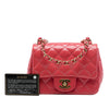Secondhand Chanel Mini Square Classic Patent Single Flap