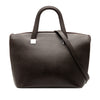 Celine Grained Calfskin Satchel Secondhand