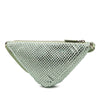 Secondhand Prada Satin Crystal Embellished Triangle Pouch