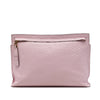 LOEWE Embossed Leather Anagram Repeat T Clutch Secondhand