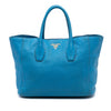 Prada Vitello Daino Open Convertible Tote Secondhand