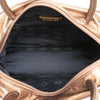LOEWE Metallic Leather Anagram Handbag Secondhand