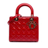 Dior Medium Patent Cannage Lady Dior Secondhand